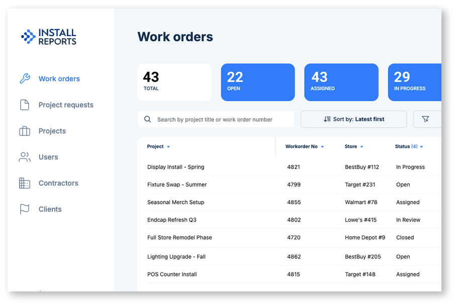 install-reports-work-orders-dashboard